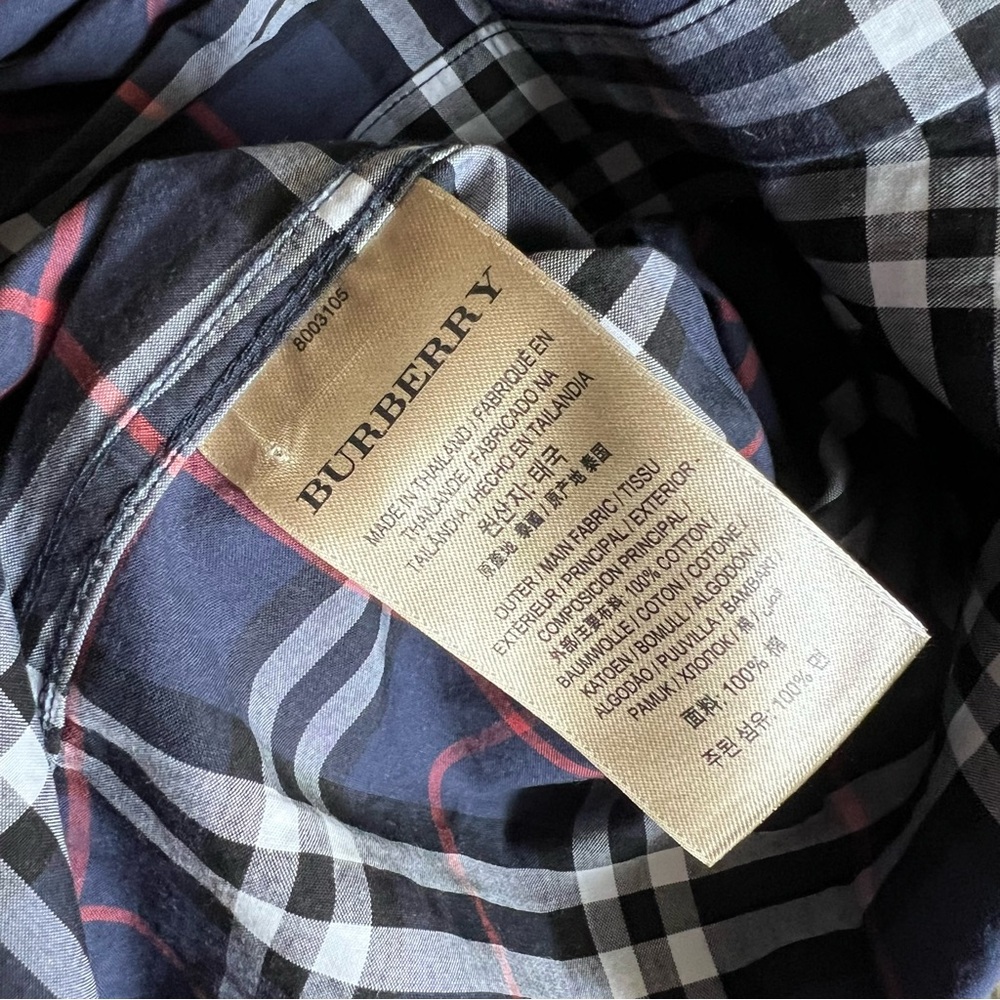BURBERRY Men George Check Shirt - Picture 6 of 8